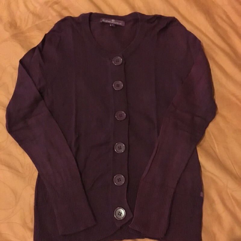 KAMISETA CARDIGAN M purple magenta