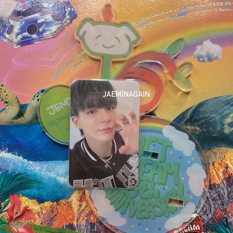 jeno 6th anniversary standee ar photocard / pc