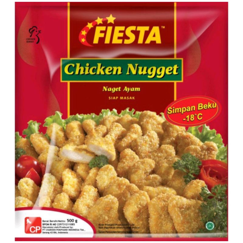 

Fiesta nugget 500gr daging ayam olahan