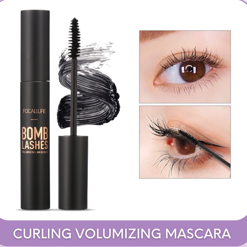 FOCALLURE Bomb Lashes Volumizing Mascara Tahan Air Tahan Lama FA44