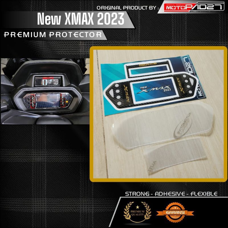 Motopad27 Stiker Speedometer XMAX New 2023 Stiker Antigores + Spidometer XMAX NEW 2023