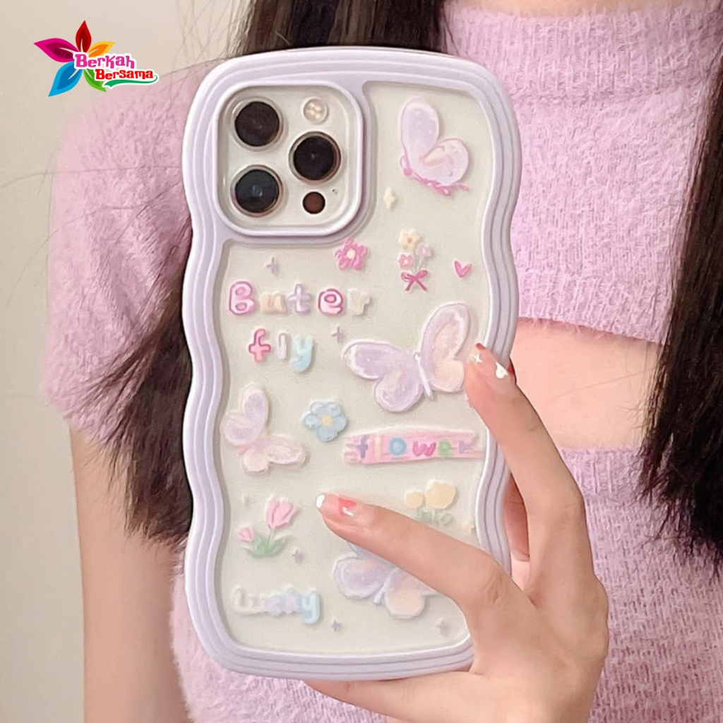 SS129 SOFTCASE MOTIF KARTUN KUPU KUPU FOR OPPO A71 A74 4G  A95  F19 A8  A31 A83 F1S  A59 F5  F5 YOUTH F7  F7 PRO F11  F11 PRO RENO 8T 4 4F F17 PRO 5 5F A94 F19 PRO 6 7 8 7Z A96 BB7544