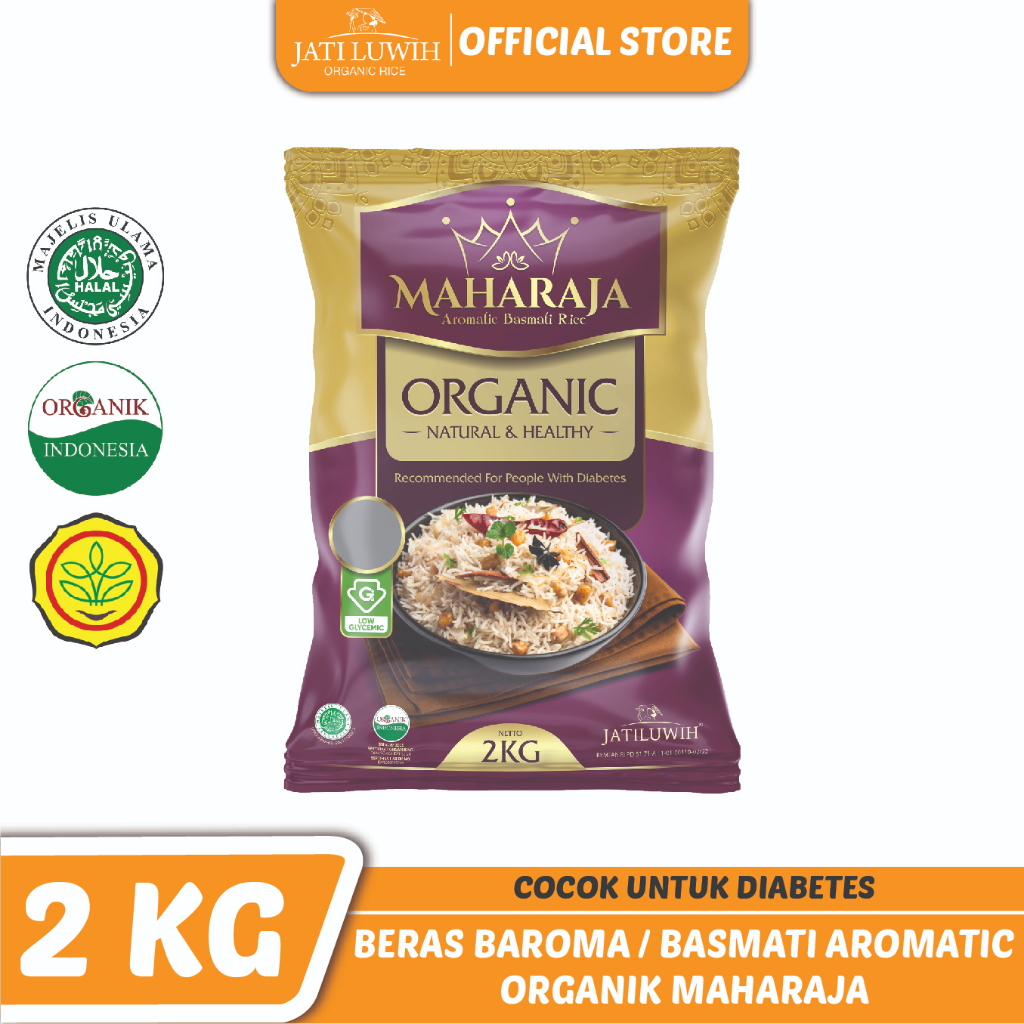 

Jatiluwih Beras Baroma Organik 2kg - Beras Baroma Organik Jatiluwih 2kg