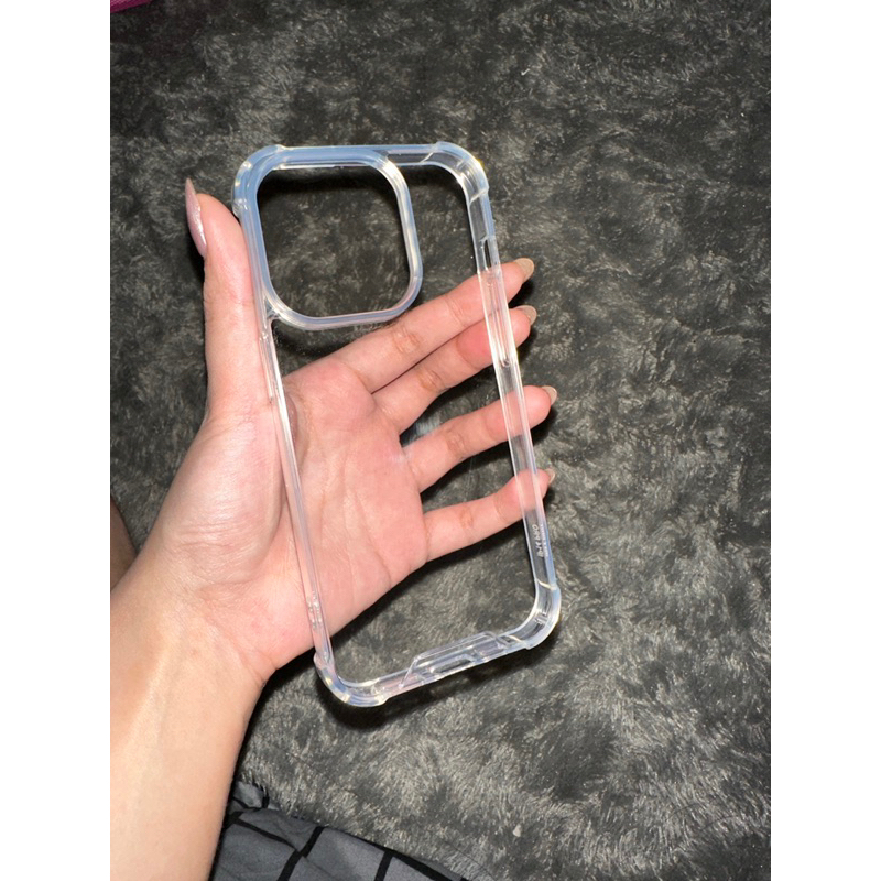 Case IPHONE 14 PRO Bening Transparan Clear Baru Dipakai 1 Hari