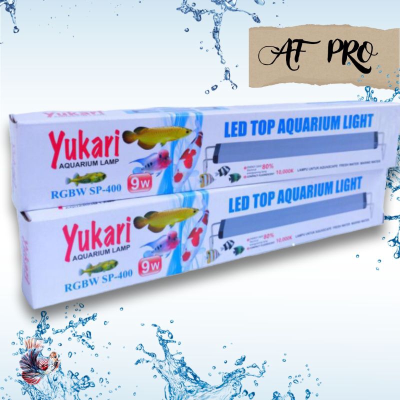 Lampu led aquarium aquascape YUKARI RGBW SP 400