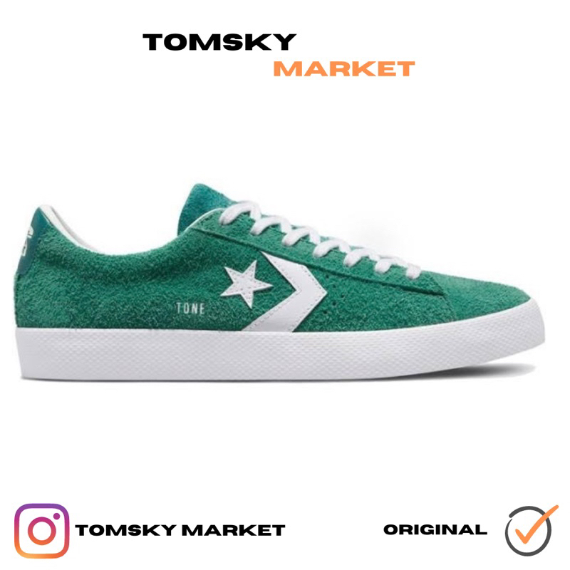 Converse Pro Leather Vulc Pro Suede Vintage Jade Cool Jade