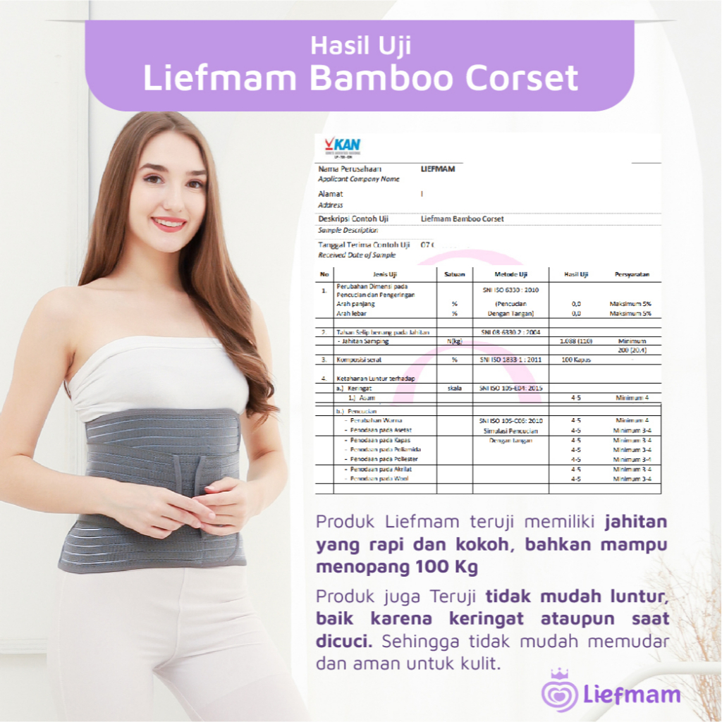 Liefmam Bamboo Corset