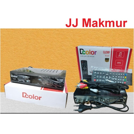 Set Top Box DColor Receiver Digital - STB D-color or HDTV Original
