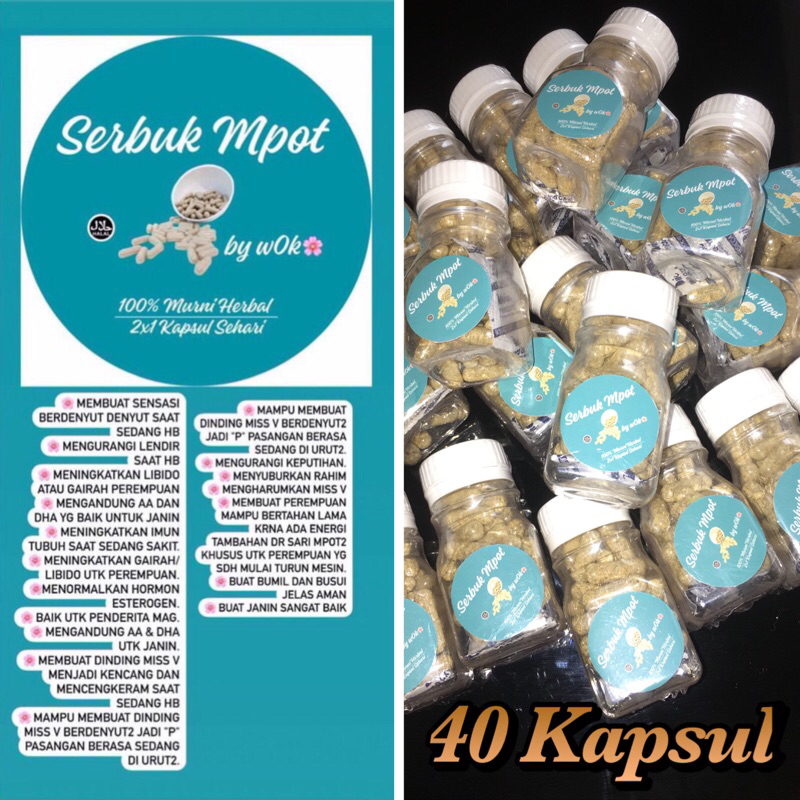 

MPOT AYAM KAPSUL ( 40 KAPSUL )