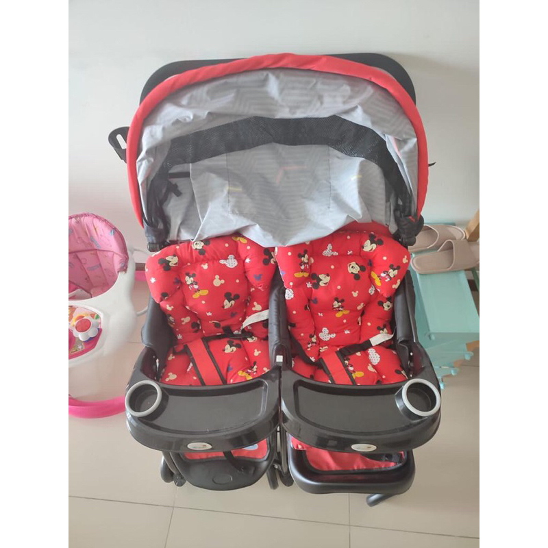 Labeille Stroller Twin 703A Point / kereta bayi kembar / kereta dorong