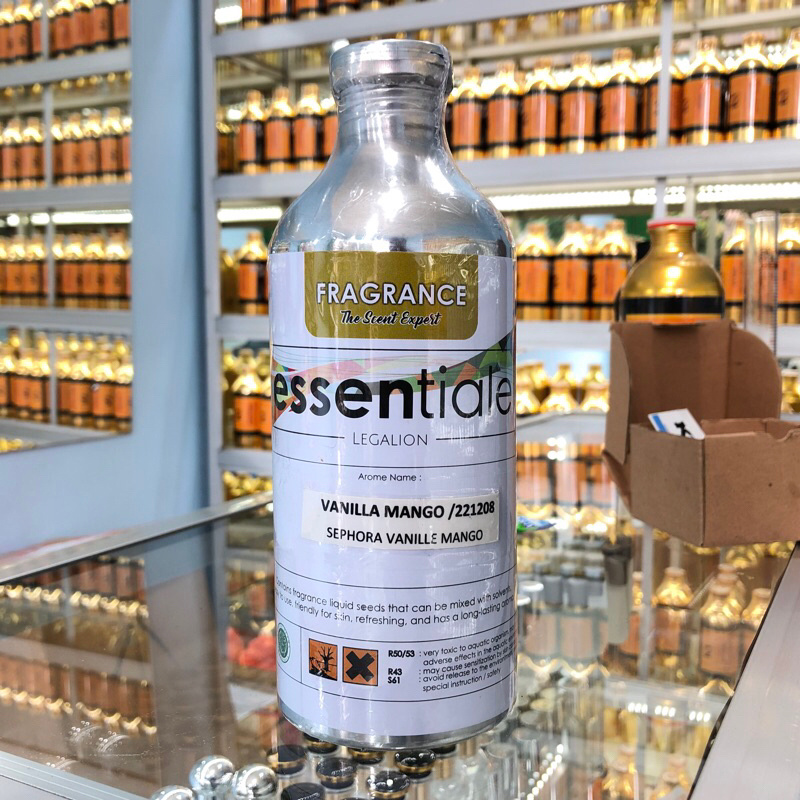 BIBIT PARFUM MURNI ESSENTIALE VANILLA MANGO SEGEL 500 gram