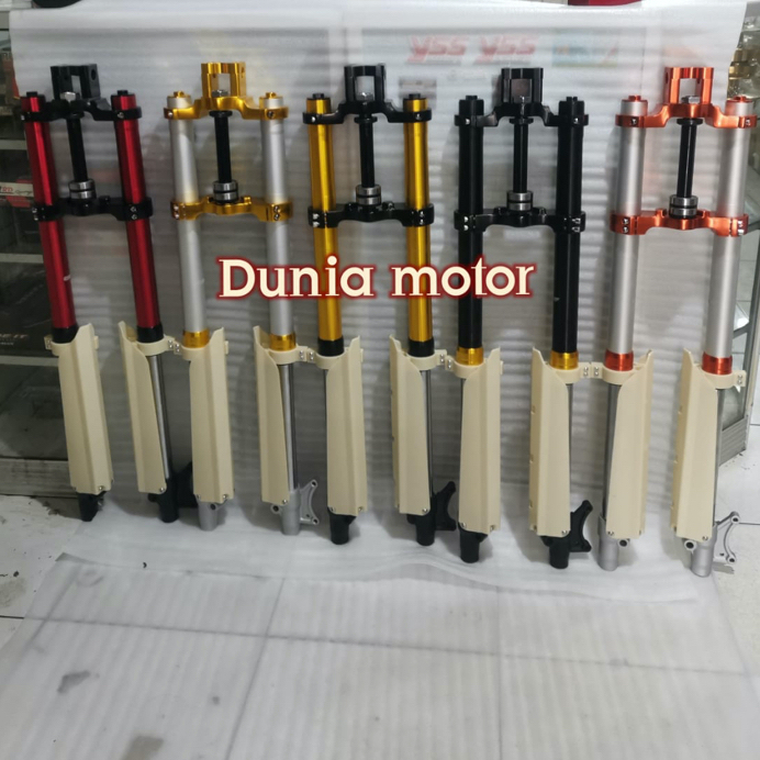 up side down / usd klx d tracker SCARLET full CNC anti karat komstir bambu ukuran 45x900mm - shock d