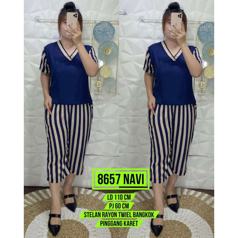 8657 Stelan Rayon Twiel Bangkok salur FIT XXL ld110cm