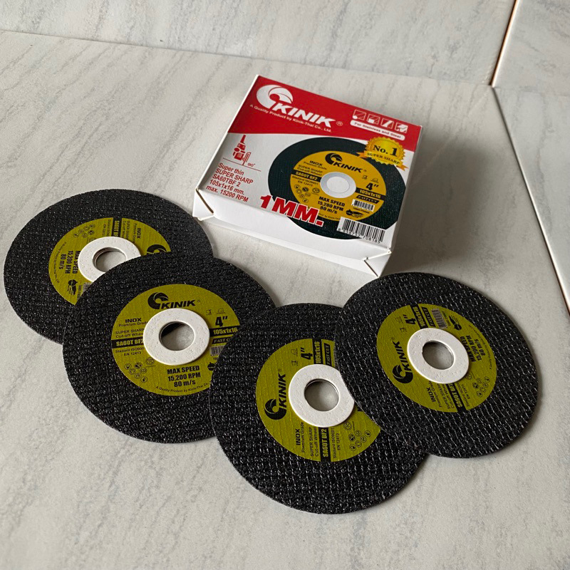 Mata potong gerinda tipis 4 inc Kinik besi