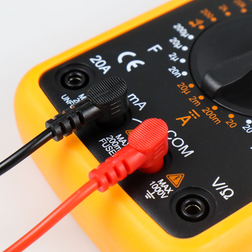 ANENG Digital Multimeter Voltage Tester - DT9205A - Orange