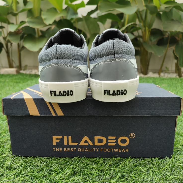 (FREE BOX) SEPATU PRIA FILADEO 05 KASUAL HITAM OLDSKOOL /PUTIH PRIA LAKI COWOK FILADEO OLAHRAGA LARI RUNNING KEREN