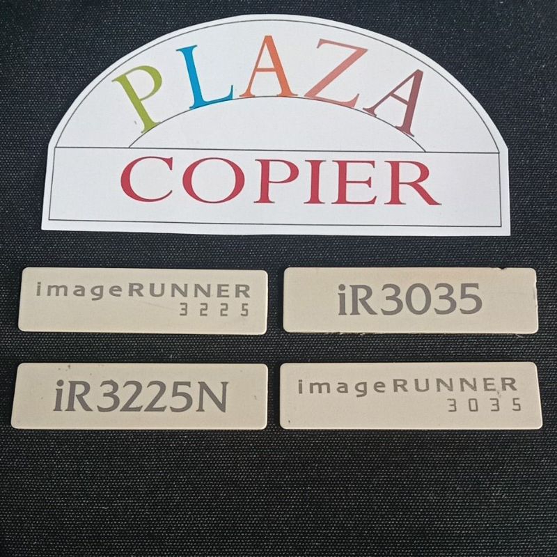Emblem Type mesin fotocopy canon IR 3035/3225