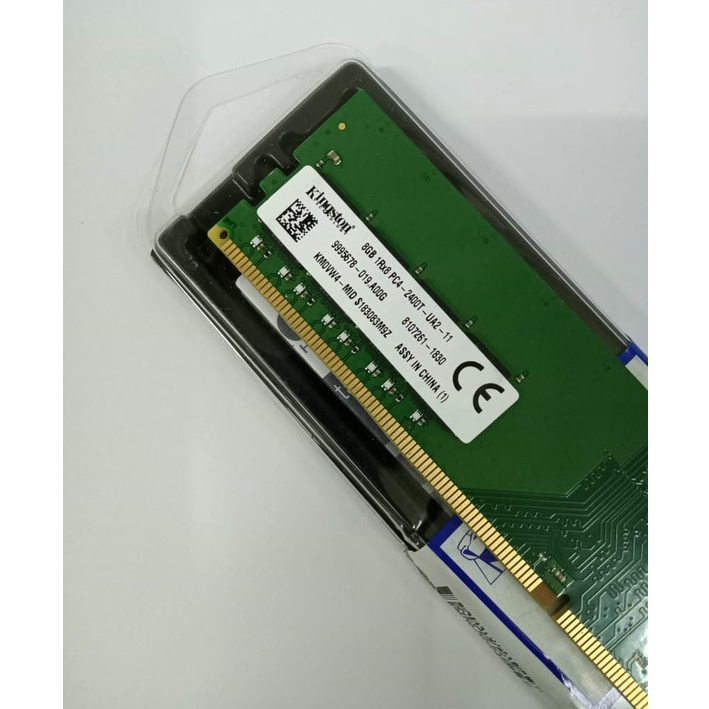 Memory / Ram PC Kingston DDR4 8GB 1Rx8 PC4 2400T-UA2-11