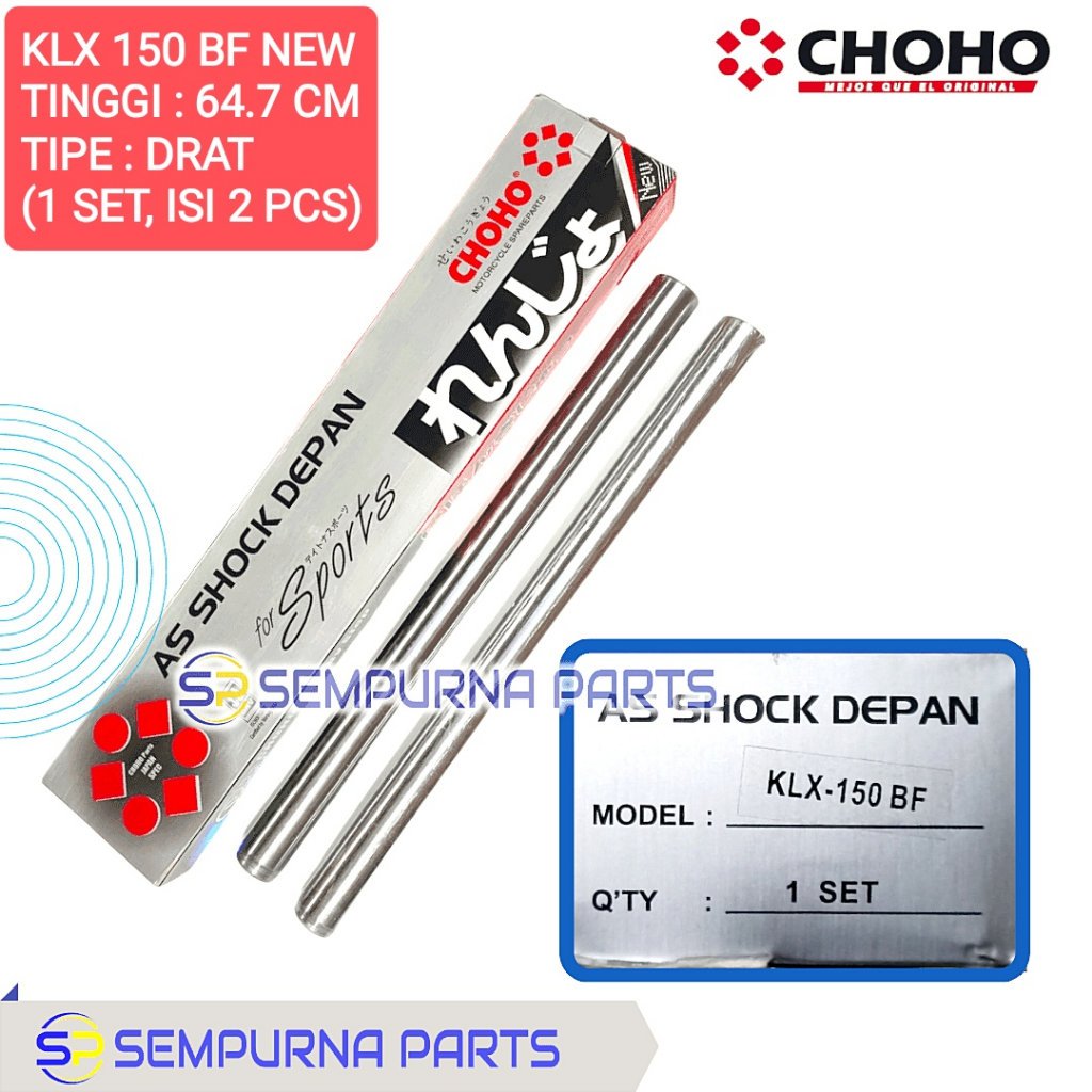 AS SHOCK DEPAN KLX 150 BF NEW - CHOHO