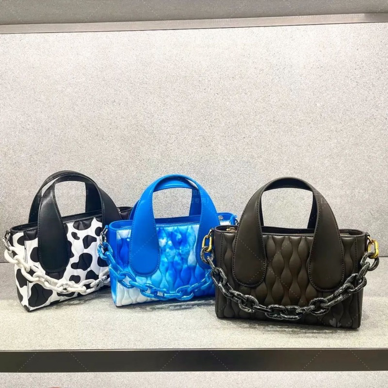 C Iva Textured Tote Bag