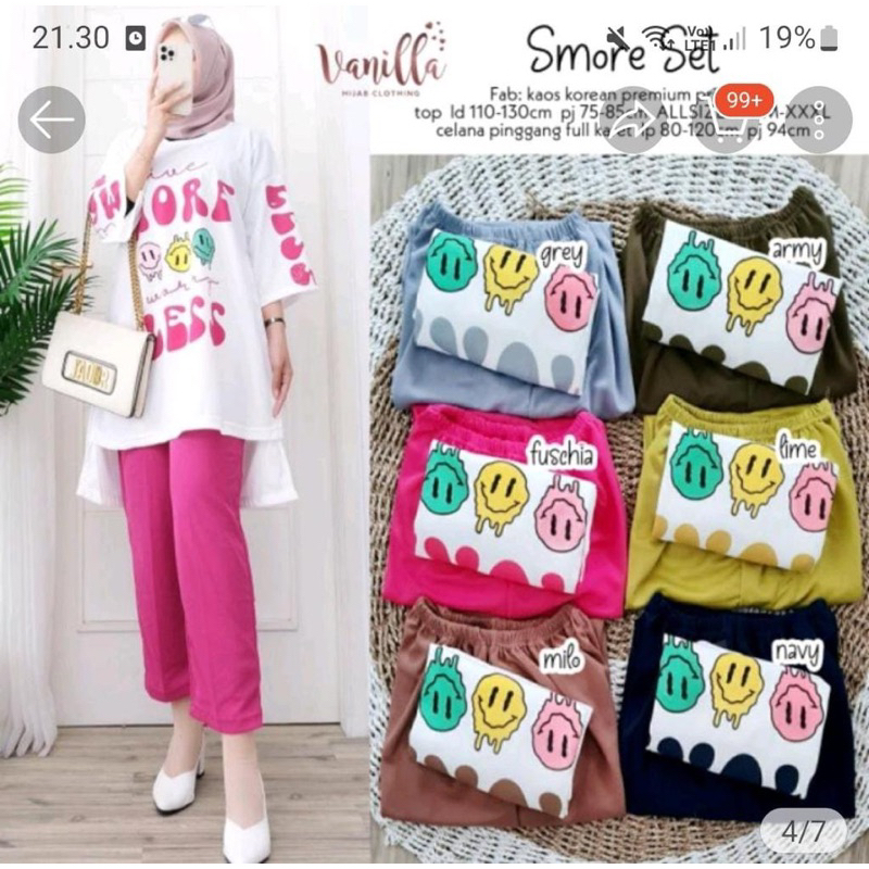 SET CRINKLE SETCEL AMORE LOVE WARNA CANTIK JUMBO XXL CANTIK MURAH GROSIR MODELLANO