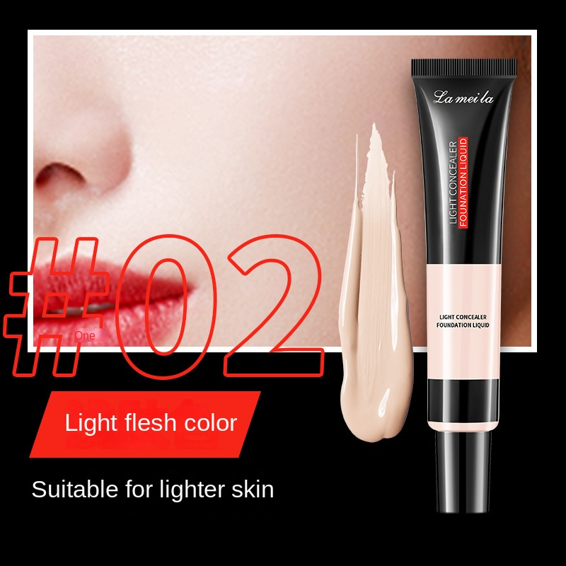 Light Concealer Liquid Foundation Memperbaiki Concealer Makeup Kosmetik Isolated Cream Lightening Foundation