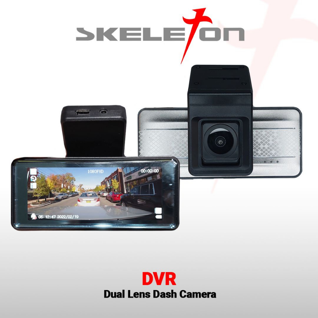 Suitu Dashcam 1080P Full HD Dual Lens Front Rear Loop Recording SKT-DV500R