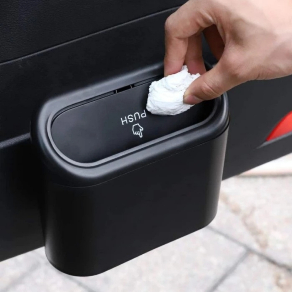 TONG SAMPAH MOBIL GANTUNG - PUSH TRASH BIN SLIM