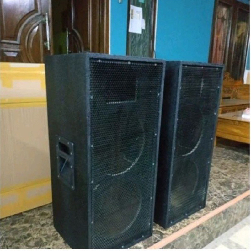 box speaker 15 inch double plus tweeter