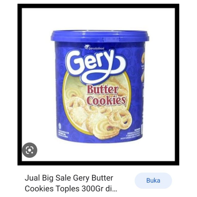 

gery butter cookies 300gr
