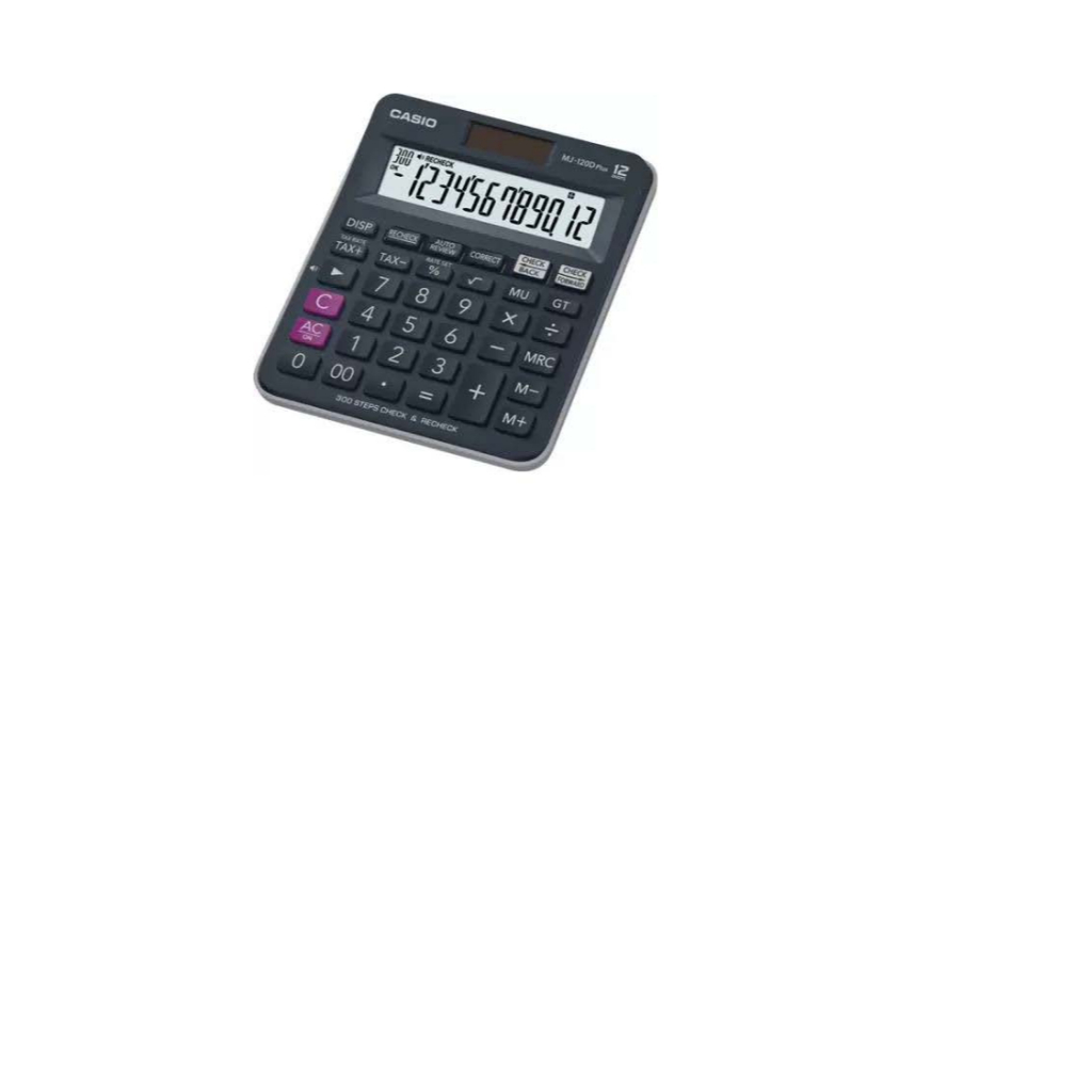 

Kalkulator Meja CASIO MJ-120D Plus Office Desktop Check & Correct Series Calculator 120 D