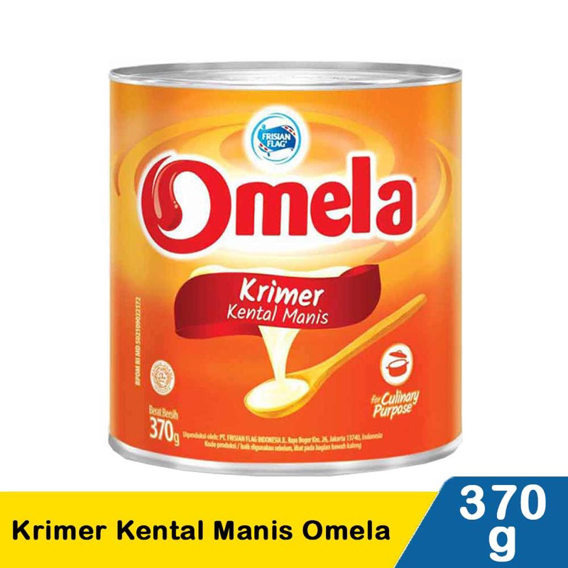 

Frisian Flag Kental Omela Plain Kaleng 370gr