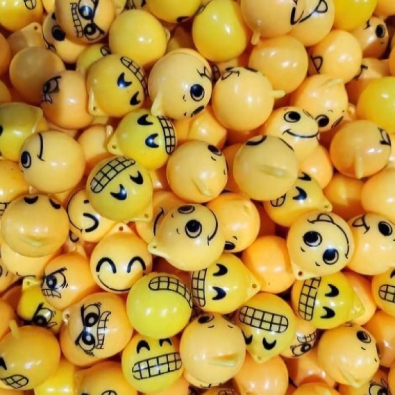 Mainan Latto-Latto Emoji Lato-Lato Etek Etek