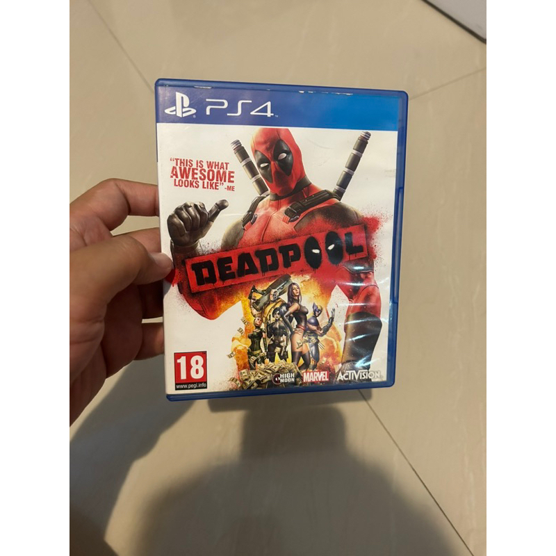 ps4 ps 4 playstation 4 deadpool