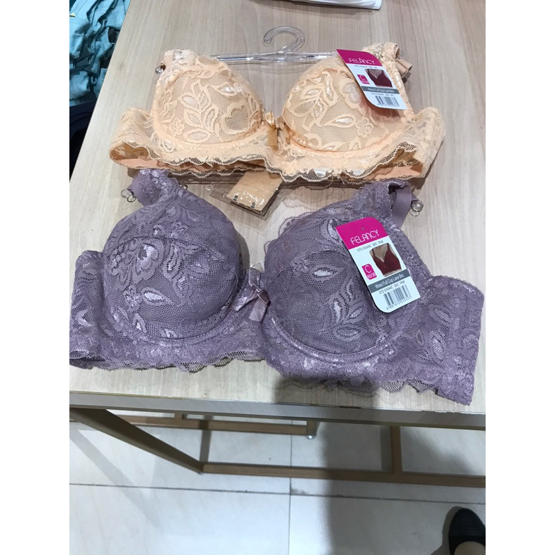 bra wanita kawat tanpa busa cup C 36-42 felancy