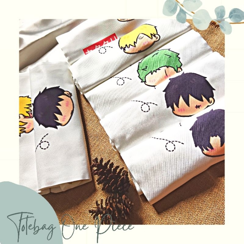 Totebag Kanvas One Piece / Tas One Piece
