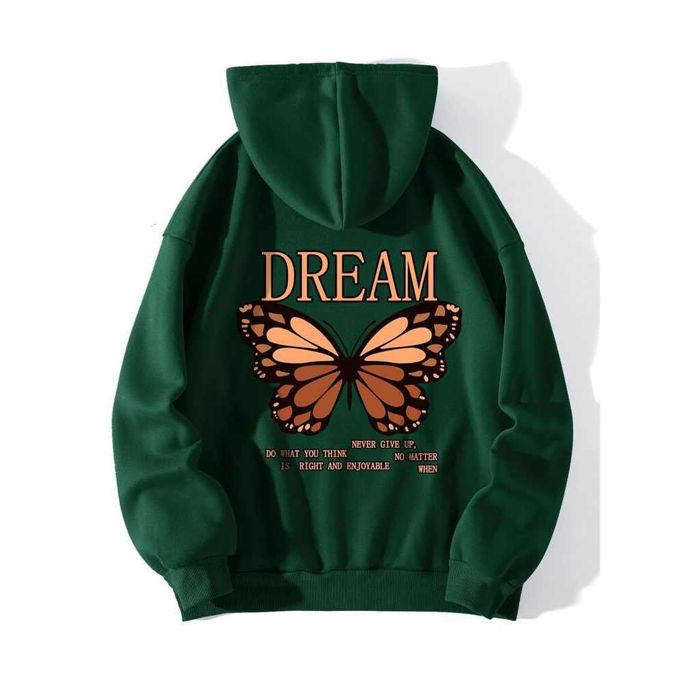 Jumper Hoodie DREAM Buterplay II  Sweater Hoodie Trendy II Sweter Oblong Topi Size M - XL ( Pria &amp; Wanita / Anak &amp; Dewasa )