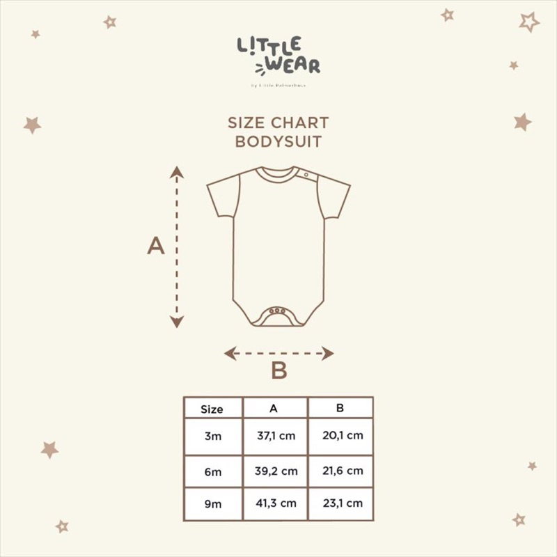 Little Palmerhaus - Little Wear Bodysuit (Jumper Bayi)