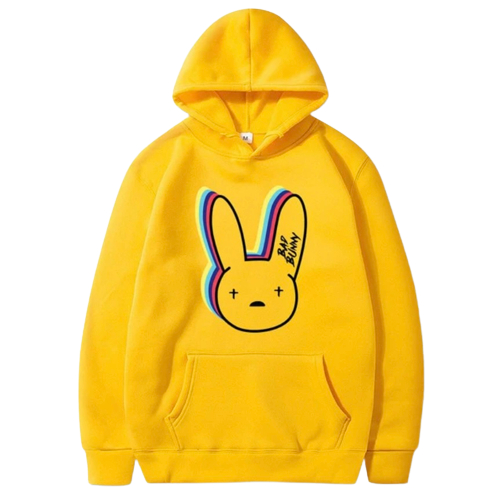 Jumper Hoodie Bad BunnyII Sweater Hoodie Trendy II Sweter Oblong Topi Size M - XL Anak &amp; Dewasa ( Pria &amp; Wanita )