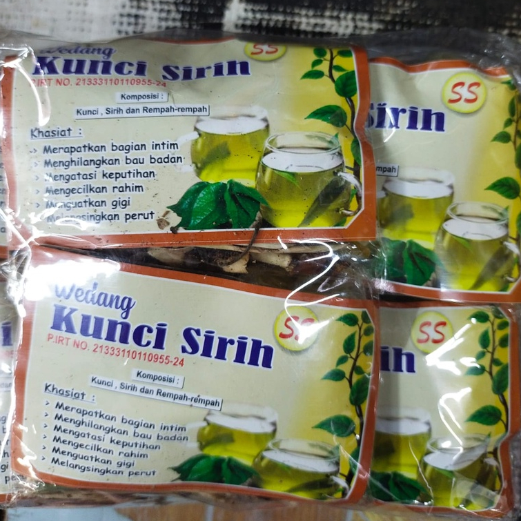 

Minuman Herbal Wedang Kunci Sirih isi 10 Pcs