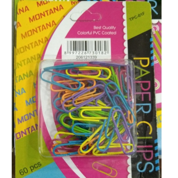 Paper Clip Montana/ Paper Clip Warna / Paper Clip Doff/ Paper Clip Murah/Klip Kertas