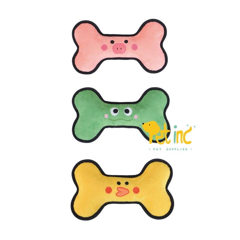 Kakaodog bone squeaky toy