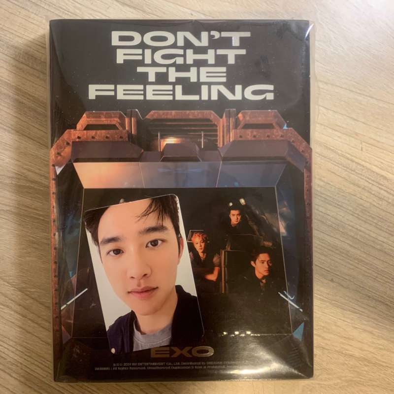 ALBUM EXO DONT FIGHT THE FEELING [UNSEALED ALBUM ONLY]