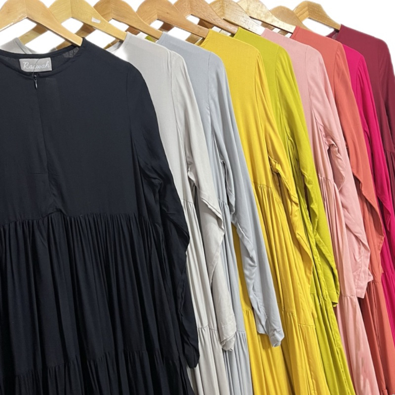 READY❗️RADWAH - CLOWI DRESS - GAMIS