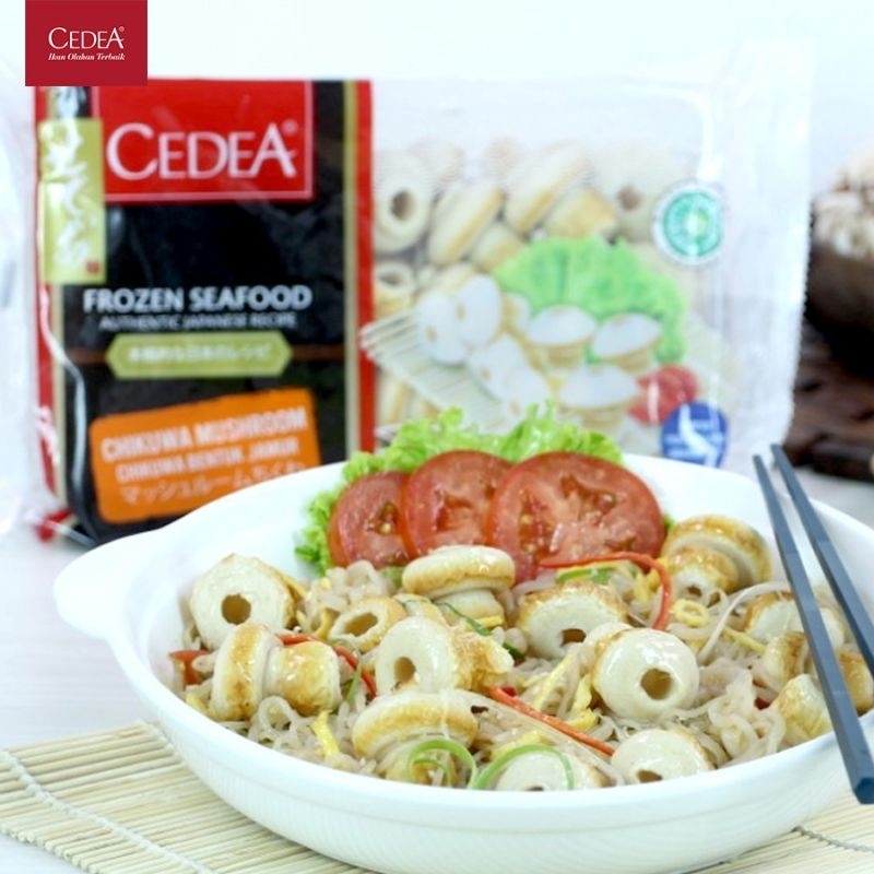 

Cedea Chikuwa Mushroom / Chikuwa Bentuk Jamur 250gr frozenfood