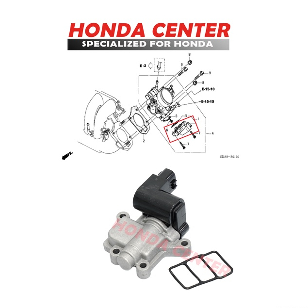 iac rac iacv rotary air control accord CM 2003 2004 2005 2006 2007 odyssey  2004 2005 2006 2007 2008