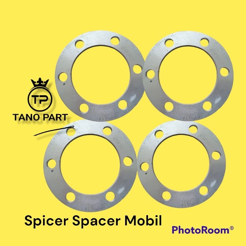 Spicer Spacer Velg Lubang 6 Mobil Ford Everest Isuzu New Panther DMAX4Pcs Tebal 5mm Dan 8mm