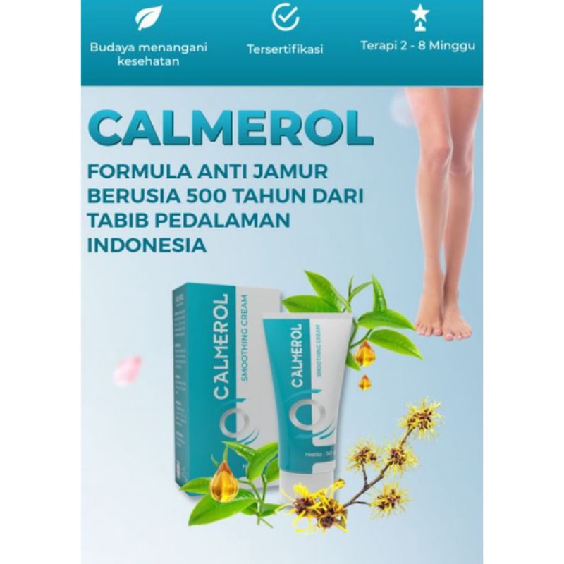 CALMEROL ASLI ORIGINAL OBAT HERBAL MENGATASI JAMUR KUTU AIR DAN GATAL- GATAL