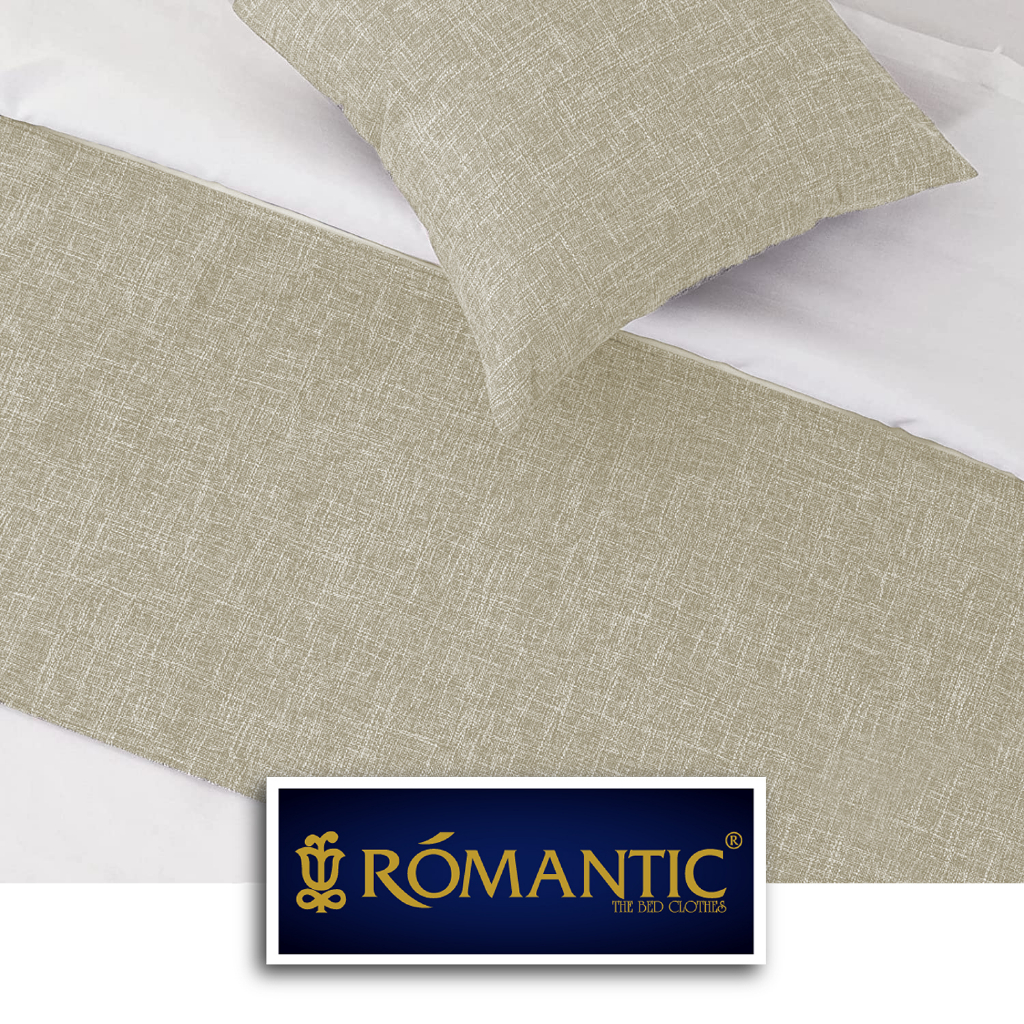 Bed Runner / Selendang kasur Custard by ROMANTIC standard Hotel minimalis