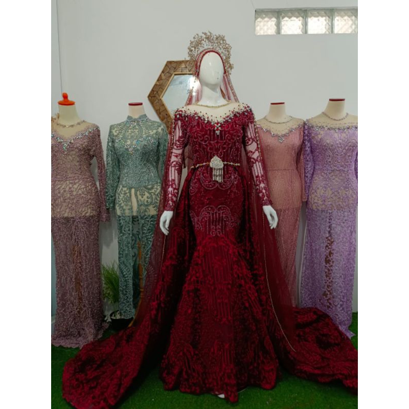 GAUN PENGANTIN/ GAUN PENGANTIN MEWAH